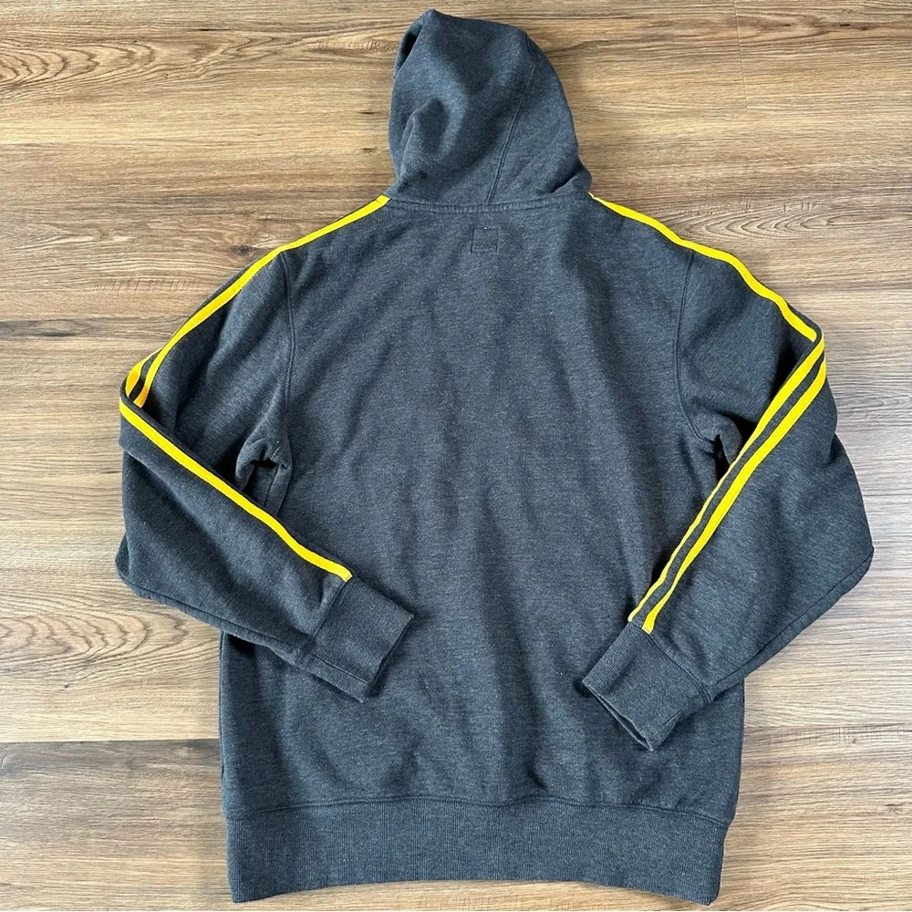 Adidas Los Angeles Lakers Springfield Hoodie Sweatshirt Medium Gray/Gold 2013 LA